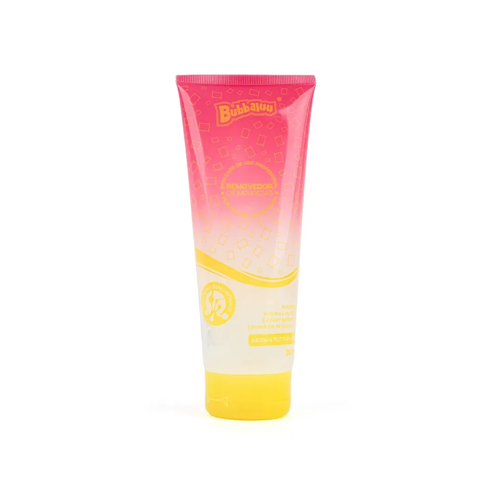 Removedor De Impurezas Limpiador Facial Bubbaluu 200 ml. | Aroma tutti frutti