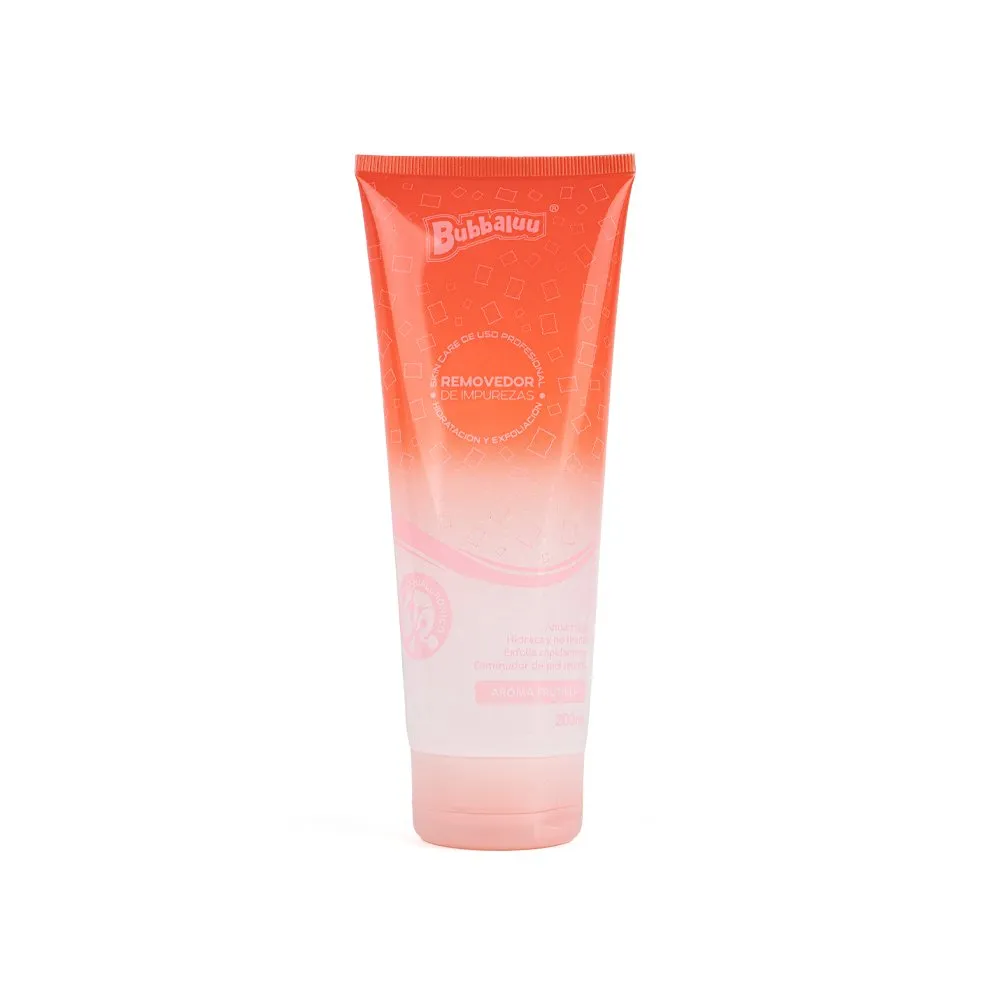 Removedor De Impurezas Limpiador Facial Bubbaluu 200 ml. | Aroma frutilla
