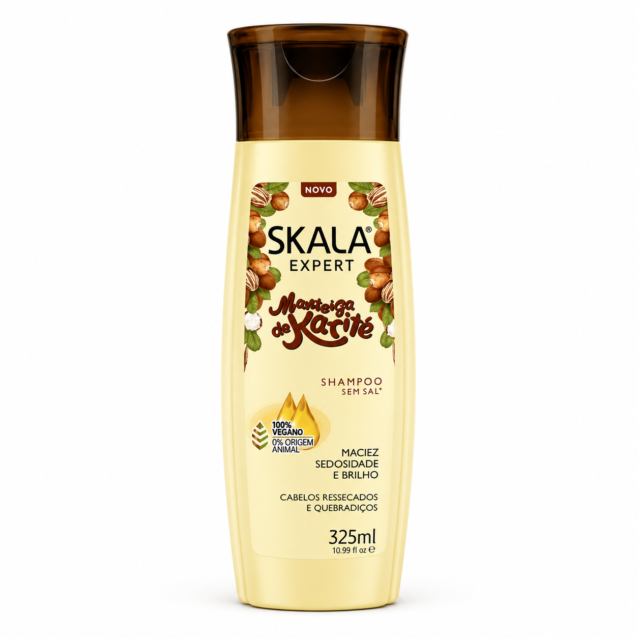 Skala Manteiga de karité 325ml. | Shampoo sin sal