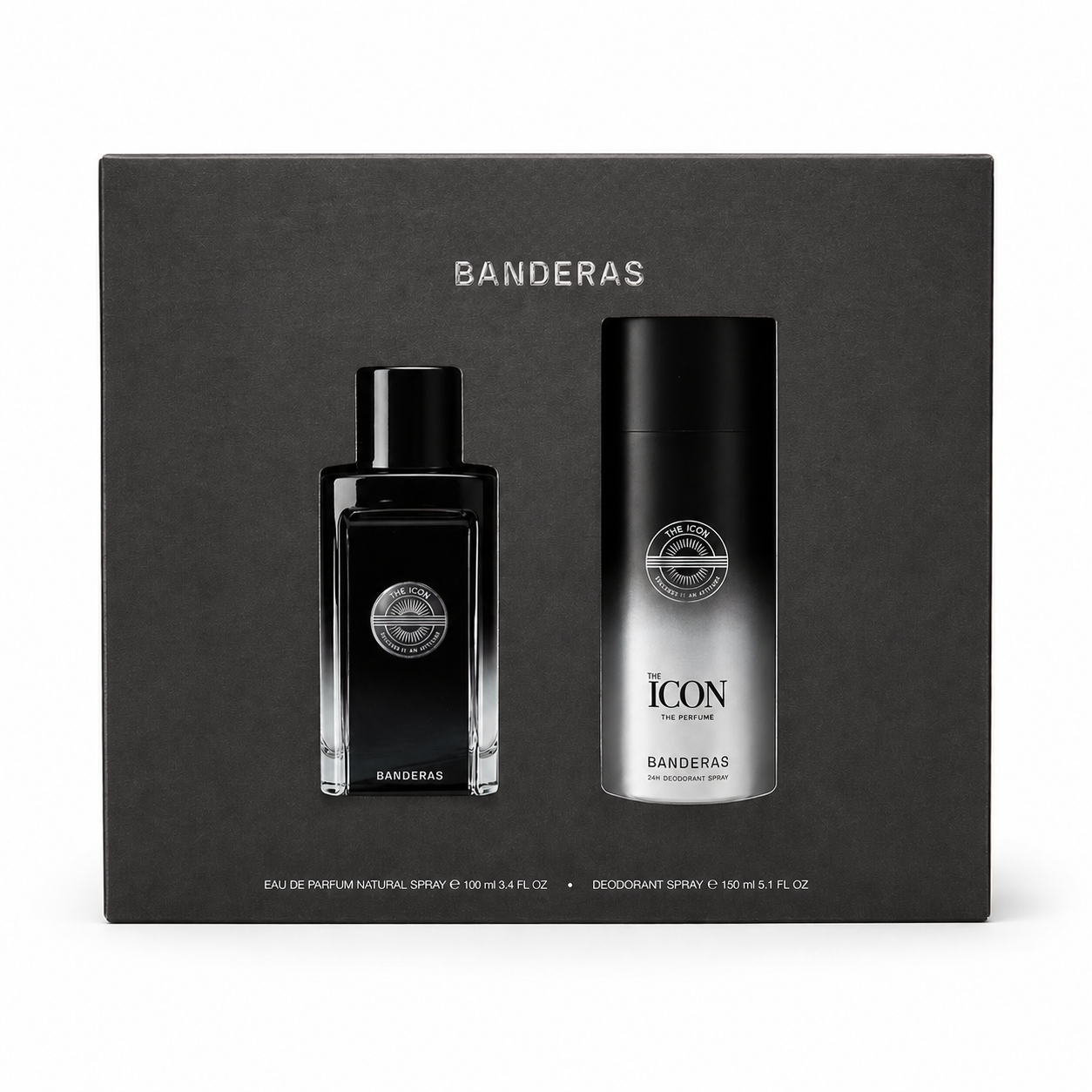 Set Antonio Banderas The Icon Edp 100ml. + Desodorante 150ml.