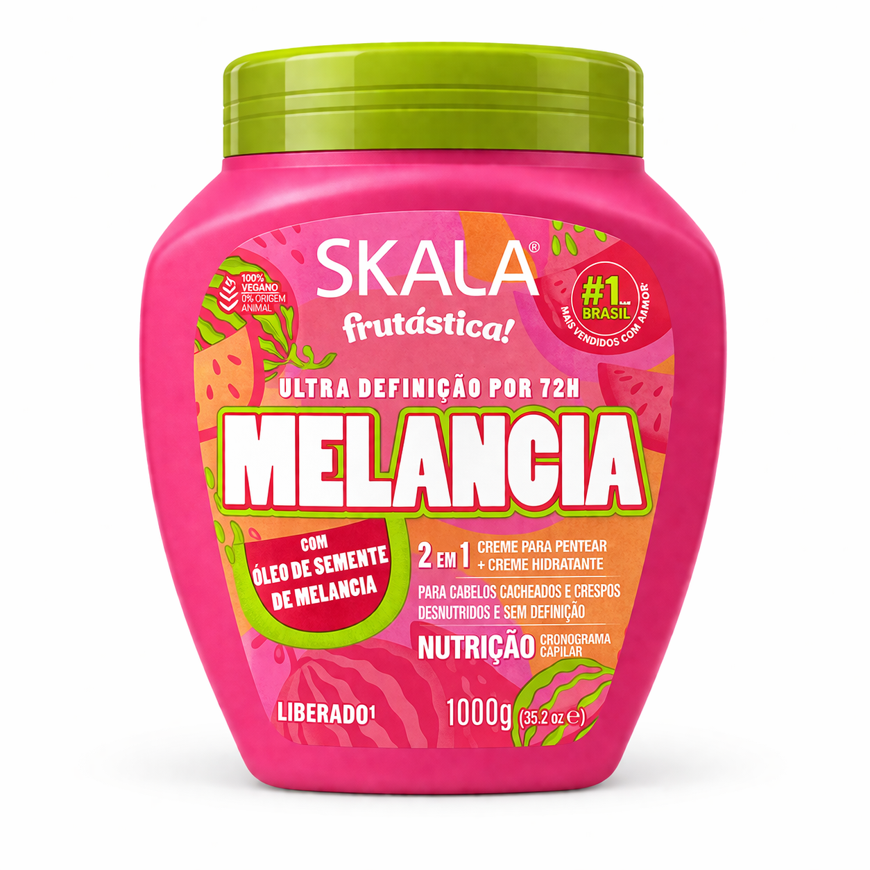 Máscara capilar Skala Frutástica! Melancia 1000gr.