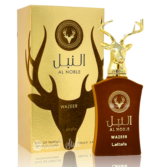 Al Noble Wazeer EDP 100 ML Unisex - Lattafa - (Inspirado en Velvet Iris)