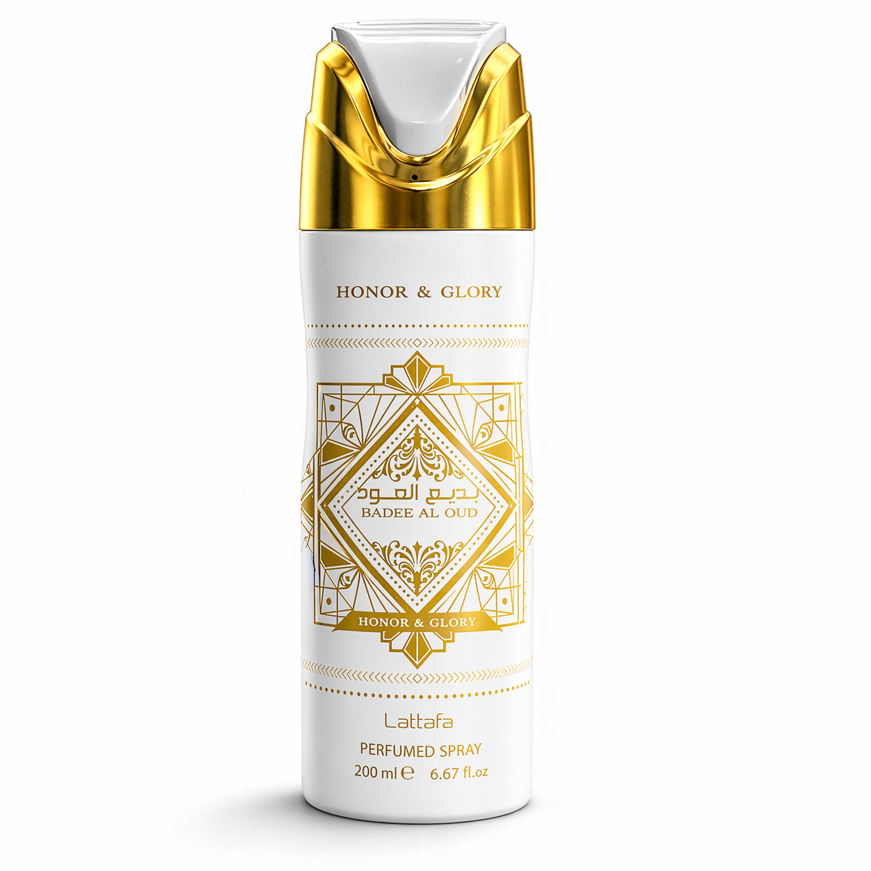 Lattafa Badee Al Oud & Honor Glory Desodorante 200ml.