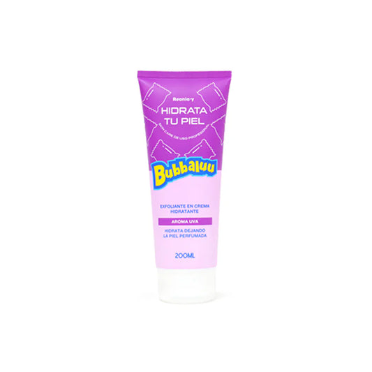 Exfoliante en crema hidratante 200ml. | Aroma uva