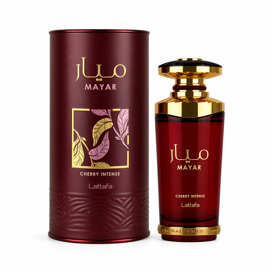 Lattafa Mayar Cherry Intense 100ml. Inspirado en Black Opium Over Red de Yves Saint Laurent | Eau de parfum