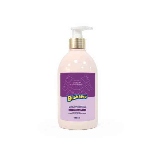 Crema Corporal Hidratante Bubbaluu 500ml. | Aroma uva