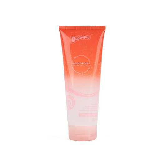 Removedor De Impurezas Limpiador Facial Bubbaluu 200 ml. | Aroma frutilla