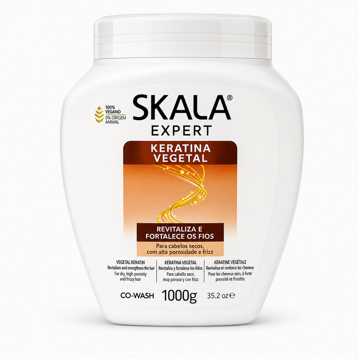 Máscara capilar Skala Expert Keratina vegetal 1000gr.