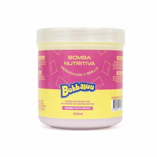 Bomba Nutritiva Capilar Bubbaluu 500ml. | Aroma tutti frutti