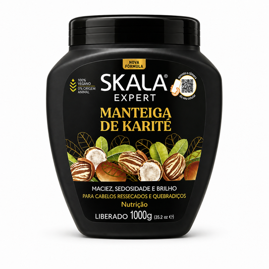 Máscara capilar Skala Expert Manteiga de karité 1000gr.