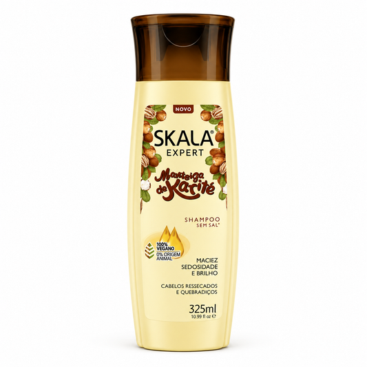 Skala Manteiga de karité 325ml. | Shampoo sin sal