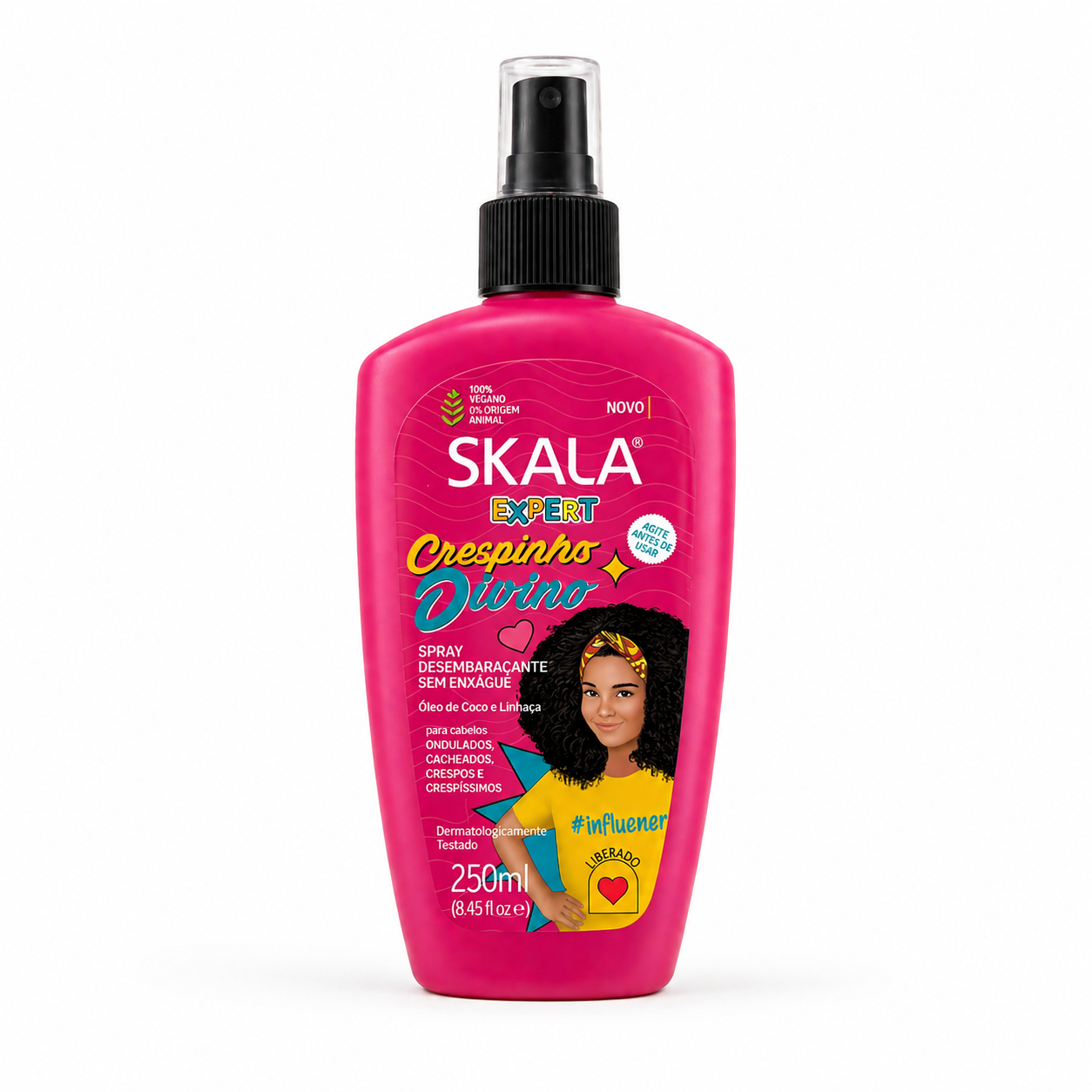 Skala spray Desenredante Crespinho Divino 250ml. Sin enjuague