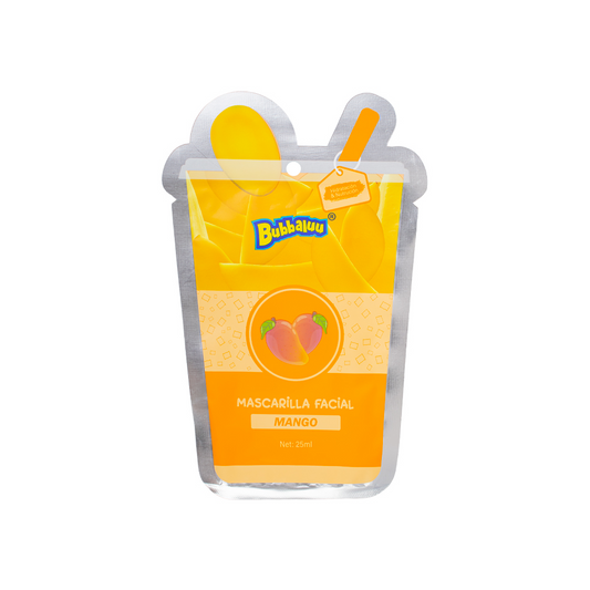 Mascarilla Facial Bubbaluu Frutas Skin Care | Aroma mango