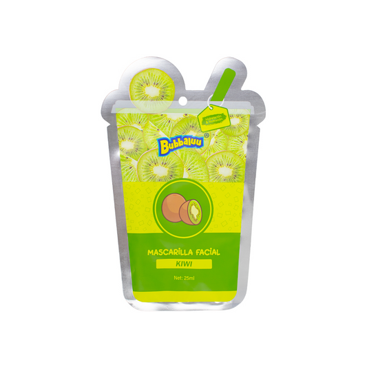 Mascarilla Facial Bubbaluu Frutas Skin Care | Aroma kiwi