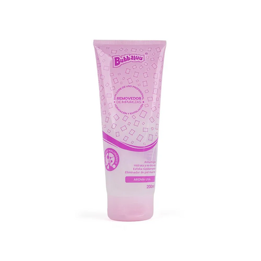 Removedor De Impurezas Limpiador Facial Bubbaluu 200 ml. | Aroma uva
