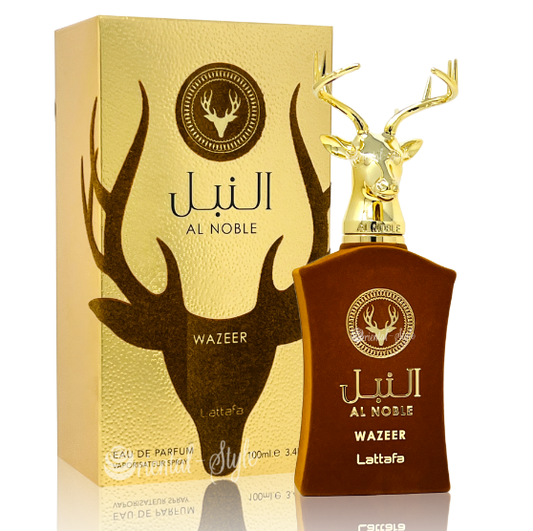 Al Noble Wazeer EDP 100 ML Unisex - Lattafa - (Inspirado en Velvet Iris)