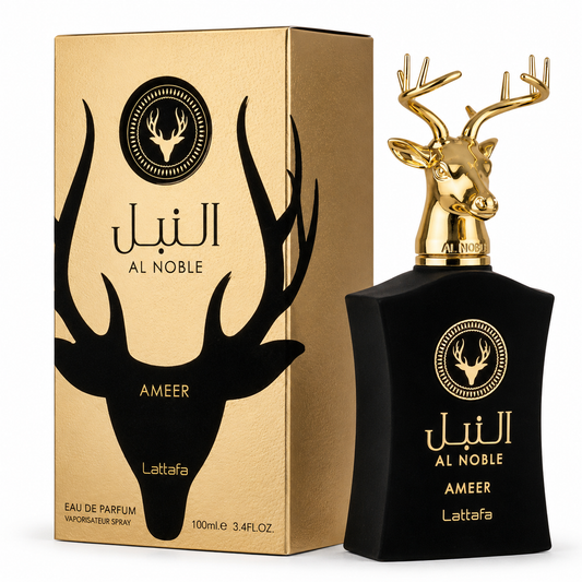 Perfume Lattafa Al Noble Ameer Edp 100Ml Unisex (Aroma Como a ishq al shuyukh gold Lattafa )