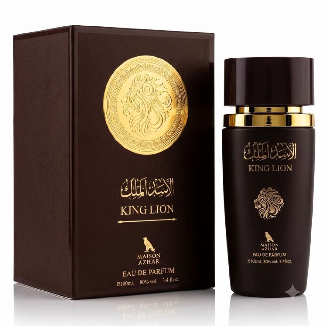 MAISON AZHAR KING LION BROWN EDP 100ML HOMBRE