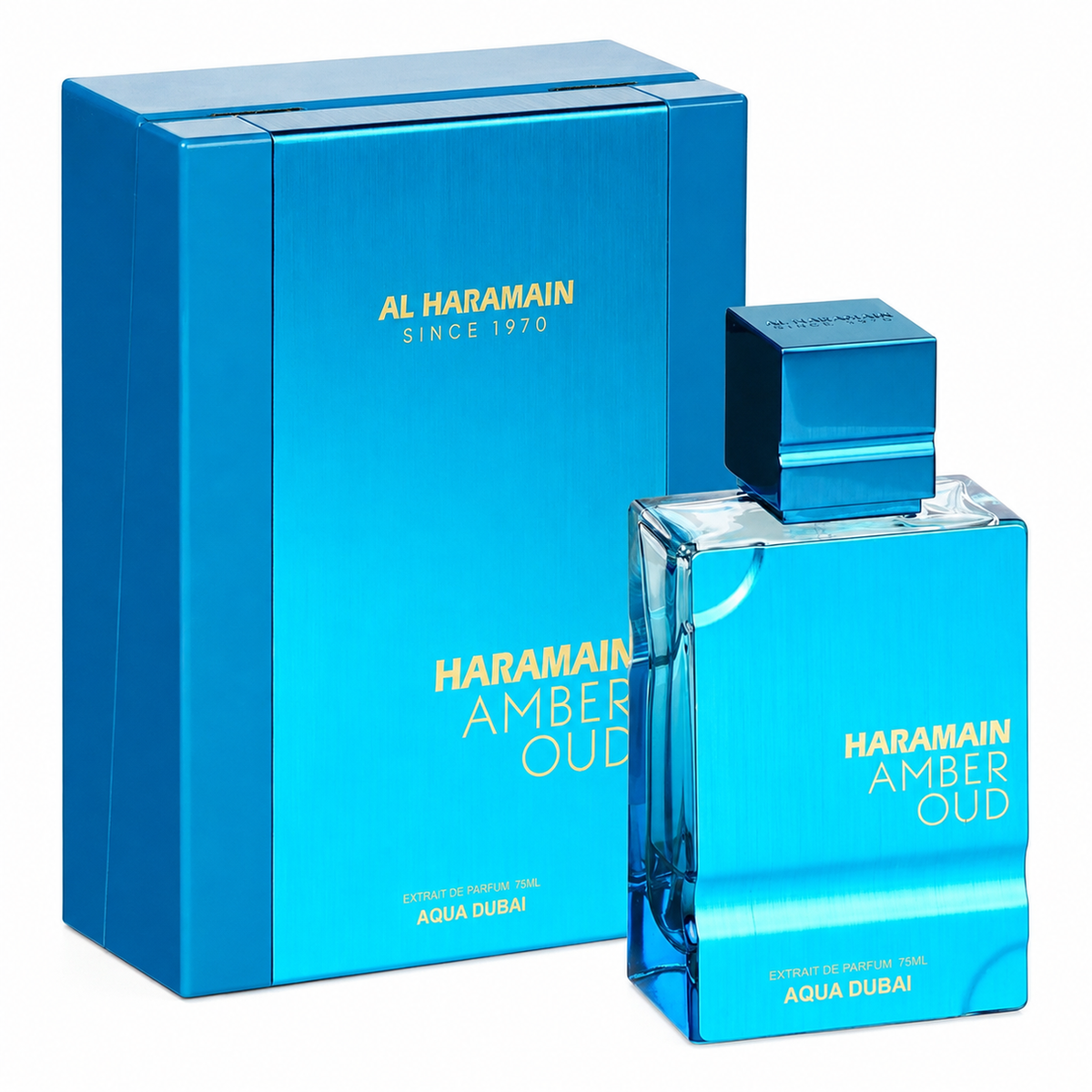 Aqua Dubai Al Haramain Amber Oud Extrait De Parfum 75ML - Inspirado en Imagination de Louis Vuitton