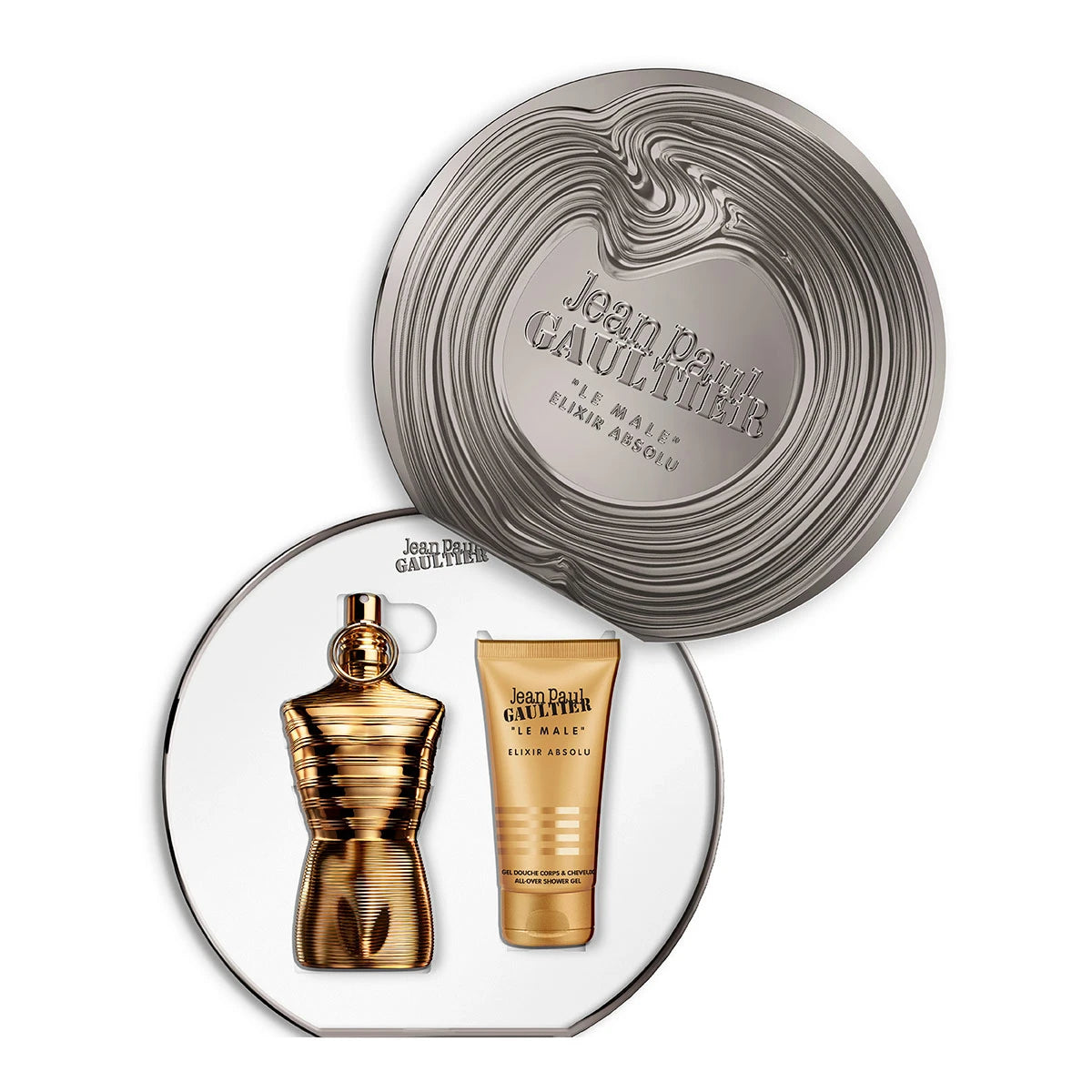 SET JEAN PAUL GAULTIER LE MALE ELIXIR ABSOLUT PARFUM INTENSE 125ML+75ML