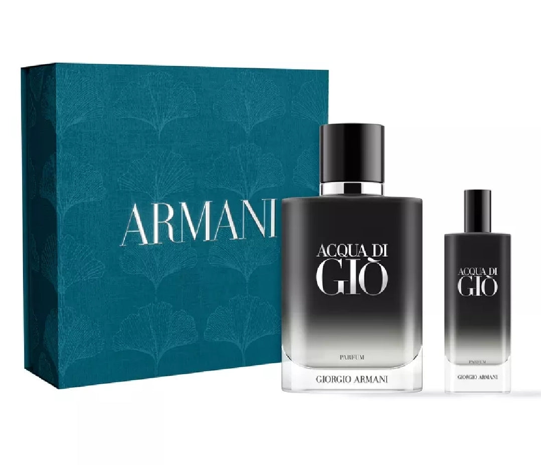 Set perfume Acqua Di Gio Parfum Hombre 100ml + 15ml Giorgio Armani