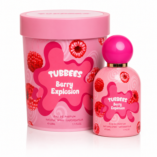 PERFUME GRANDEUR TUBBEES IN A BERRY EXPLOSION UNISEX EDP 50 ML