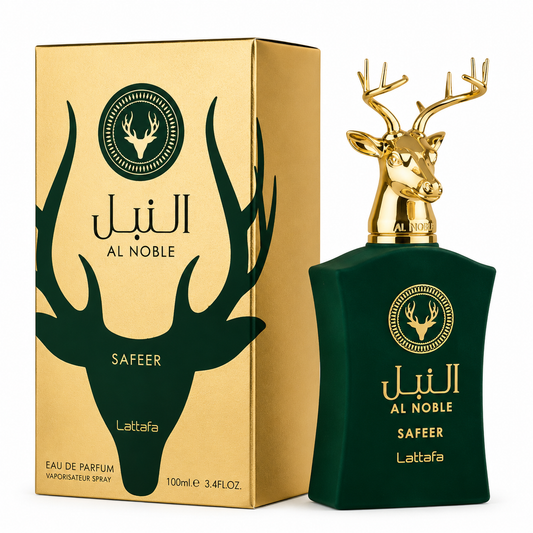 Perfume Lattafa Al Noble Safeer Edp 100Ml Unisex (Aroma Como Initio Oud For Happiness)