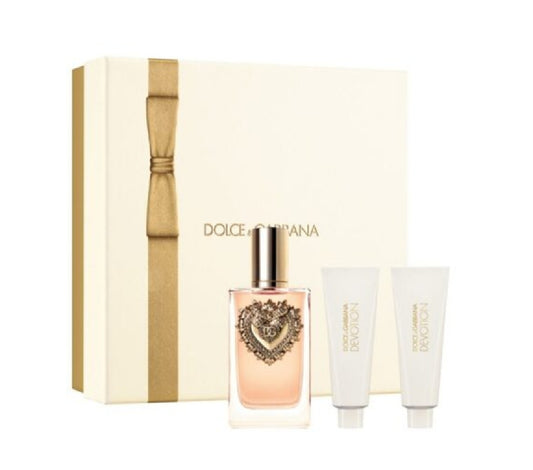 Set perfume Devotion EDP 100ml + SG 50ml + body lotion 50ml mujer DOLCE&GABBANA
