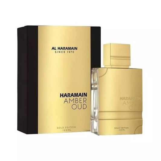 Amber Oud Haramain Gold Edition Edp 120Ml Unisex-Inspirado en Erba Pura Xerjoff