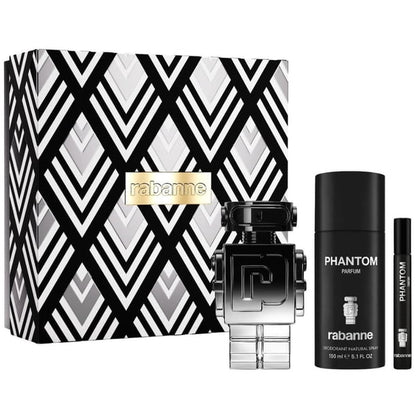Set Perfume Phantom Elixir 100 Ml + Mini 10 Ml + Deo Parfum 150 Ml 2026 Paco Rabanne