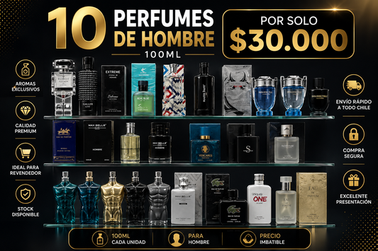 10 perfumes diseñador hombres